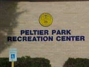 Signs installed for Thibodaux for Peltier Park Recreation Center exterior metal dimensional letters